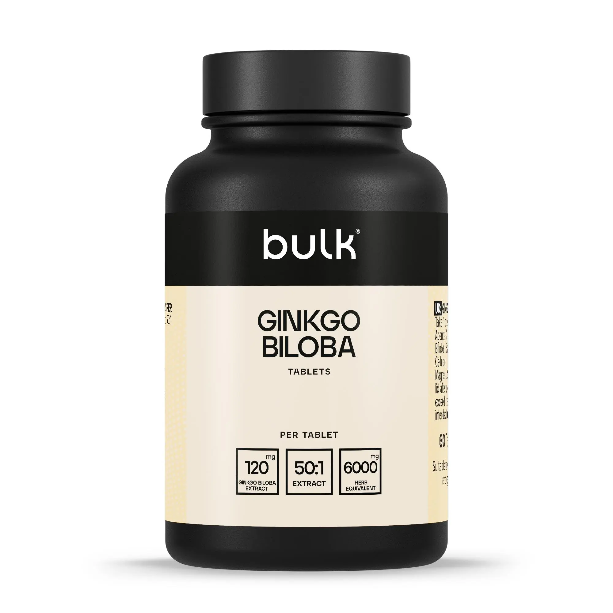 Ginkgo Biloba Tablets 6000mg
